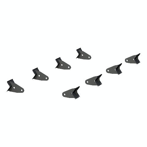 ARIES 3025177 Universal ActionTrac Mounting Brackets 8-Pack Fabricated Brackets Required
