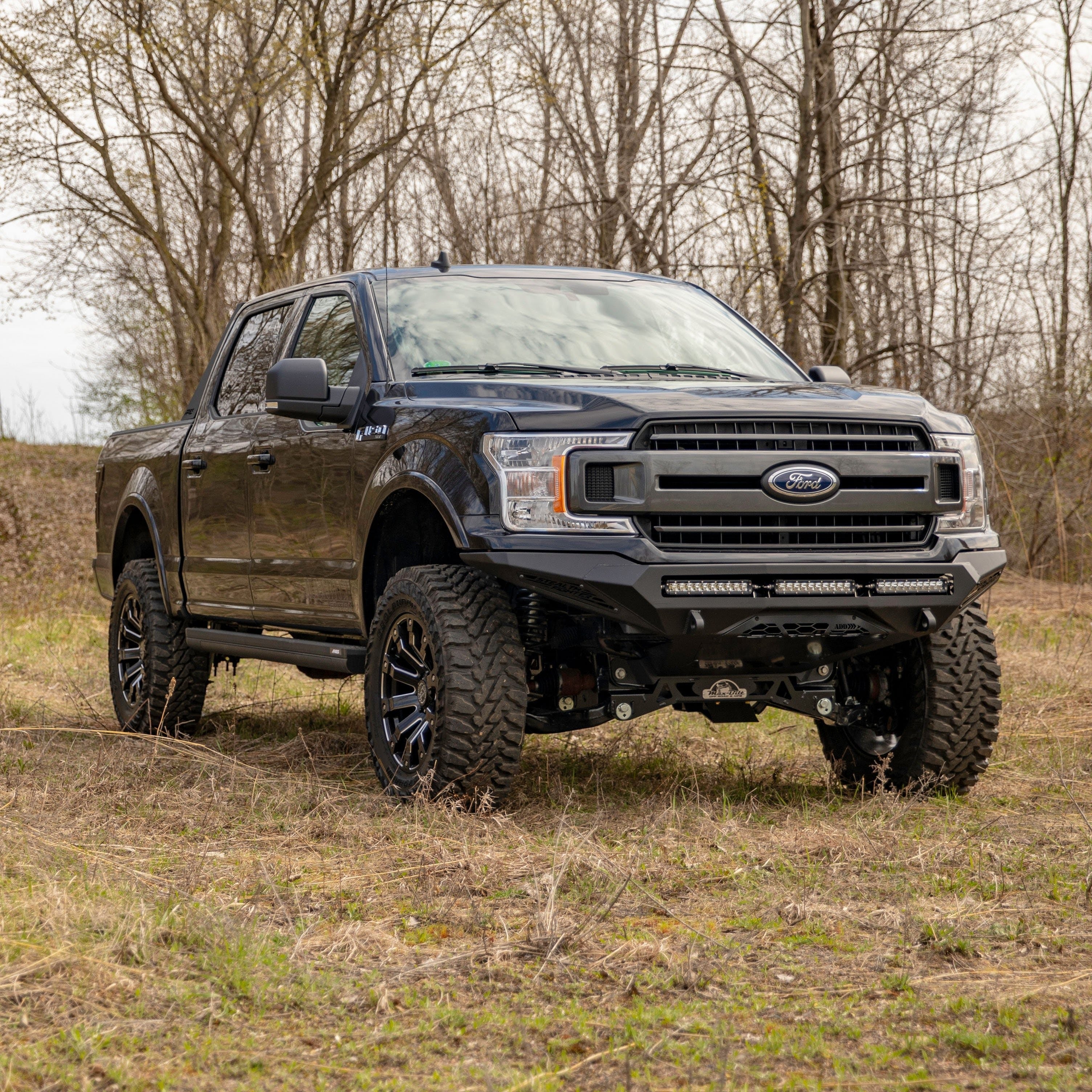 ARIES 3025183 ActionTrac 87.6" Powered Running Boards (No Brackets)