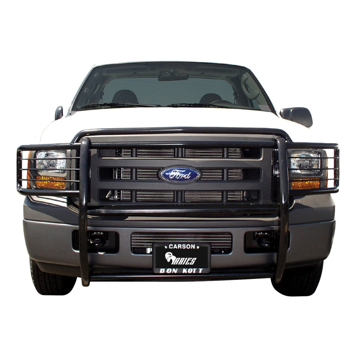 ARIES 3045 Black Steel Grille Guard, Select Ford Excursion, F-250, F-350 Super Duty