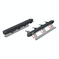 ARIES 3047975 ActionTrac 83.6" Powered Running Boards, Select Jeep Gladiator