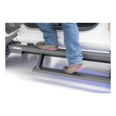ARIES 3048321 ActionTrac 87.6" Powered Running Boards, Select Ford F-Series Crew Cab