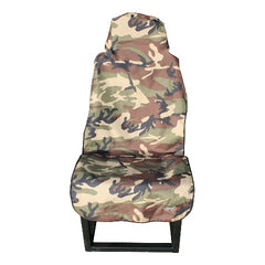 ARIES 3142-20 Seat Defender 58" x 23" Removable Waterproof Camo Bucket Seat Cover
