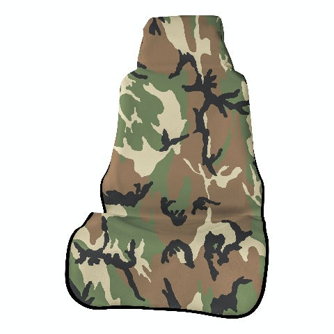 ARIES 3142-20 Seat Defender 58" x 23" Removable Waterproof Camo Bucket Seat Cover