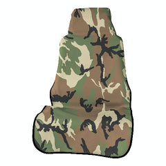 ARIES 3142-20 Seat Defender 58" x 23" Removable Waterproof Camo Bucket Seat Cover