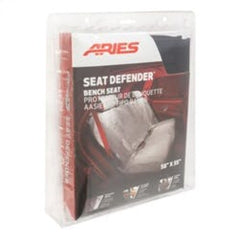 ARIES 3146-09 Seat Defender 58" x 55" Removable Waterproof Black Bench Seat Cover