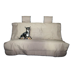 ARIES 3146-18 Seat Defender 58" x 55" Removable Waterproof Brown Bench Seat Cover
