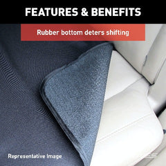ARIES 3149-09 Seat Defender 60" x 60" Removable Waterproof Black Cargo Blanket Protector