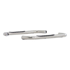 ARIES 35600-2 3" Round Polished Stainless Side Bars, Select Jeep Wrangler YJ, TJ