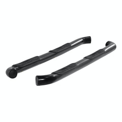ARIES 35700 3" Round Black Steel Side Bars, Select Jeep Wrangler JK Unlimited