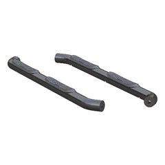 ARIES 35701 3" Round Black Steel Side Bars, Select Jeep Wrangler JL Unlimited
