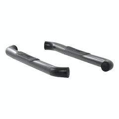 ARIES 35800 3" Round Black Steel Side Bars, Select Jeep Wrangler JK