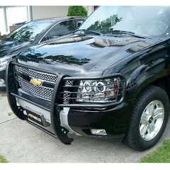 ARIES 4065 Black Steel Grille Guard, Select Chevrolet Avalanche, Suburban 1500, Tahoe
