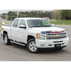 ARIES 4444001 6" x 75" Polished Stainless Oval Side Bars, Select Silverado, Sierra