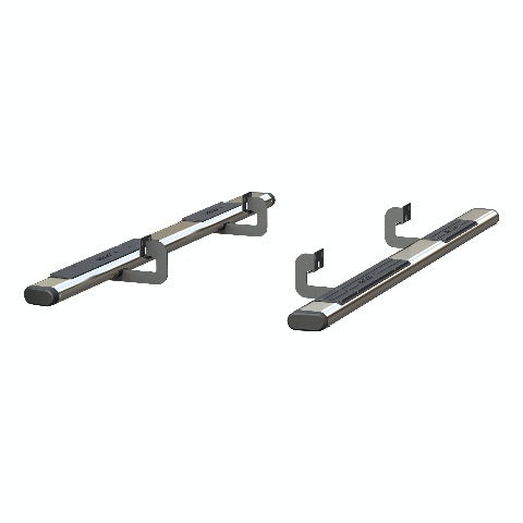 ARIES 4444020 6" x 91" Polished Stainless Oval Side Bars, Select Ford F-150