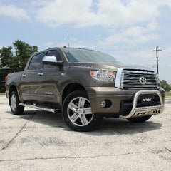 ARIES 4444032 6" x 91" Polished Stainless Oval Side Bars, Select Toyota Tundra