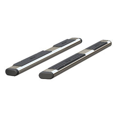 ARIES 4444034 6" x 75" Polished Stainless Oval Side Bars, Select Nissan Titan