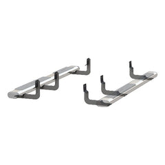 ARIES 4444034 6" x 75" Polished Stainless Oval Side Bars, Select Nissan Titan