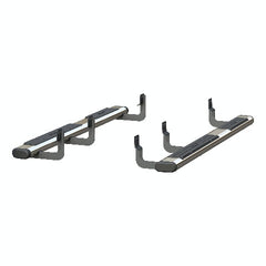 ARIES 4444034 6" x 75" Polished Stainless Oval Side Bars, Select Nissan Titan