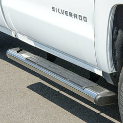 ARIES 4444040 6" x 53" Polished Stainless Oval Side Bars, Select Chevy Silverado, GMC Sierra