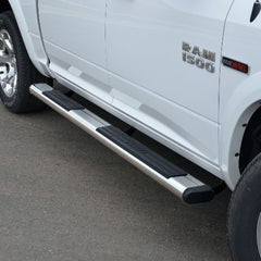 ARIES 4444046 6" x 91" Polished Stainless Oval Side Bars, Select Dodge, Ram 2500, 3500