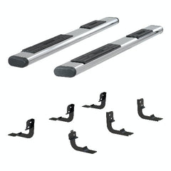 ARIES 4444046 6" x 91" Polished Stainless Oval Side Bars, Select Dodge, Ram 2500, 3500