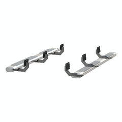 ARIES 4444048 6" x 75" Polished Stainless Oval Side Bars, Select Ram 1500 Quad Cab