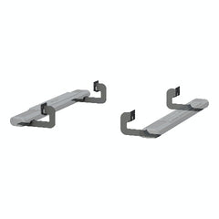 ARIES 4445017 6" x 53" Black Aluminum Oval Side Bars, Select Ford F-150