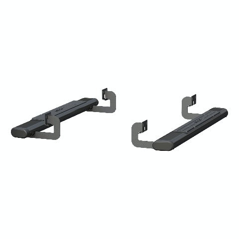 ARIES 4445017 6" x 53" Black Aluminum Oval Side Bars, Select Ford F-150