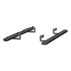 ARIES 4445018 6" x 75" Black Aluminum Oval Side Bars, Select Ford F-150