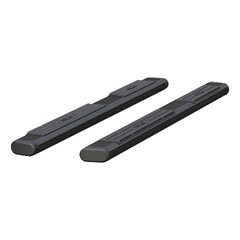 ARIES 4445034 6" x 75" Black Aluminum Oval Side Bars, Select Nissan Titan