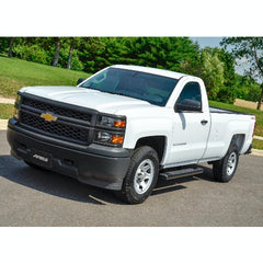 ARIES 4445040 6" x 53" Black Aluminum Oval Side Bars, Select Chevrolet Silverado, GMC Sierra