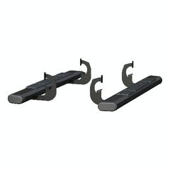 ARIES 4445040 6" x 53" Black Aluminum Oval Side Bars, Select Chevrolet Silverado, GMC Sierra