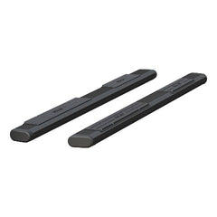 ARIES 4445041 6" x 85" Black Aluminum Oval Side Bars, Select Nissan Titan, XD, Armada