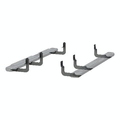ARIES 4445041 6" x 85" Black Aluminum Oval Side Bars, Select Nissan Titan, XD, Armada