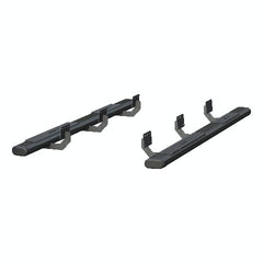 ARIES 4445047 6" x 91" Black Aluminum Oval Side Bars, Select Ram 1500 Crew Cab