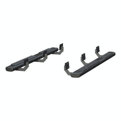 ARIES 4445048 6" x 75" Black Aluminum Oval Side Bars, Select Ram 1500 Quad Cab