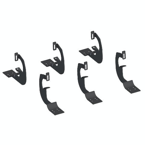ARIES 4490 Mounting Brackets for 6" Oval Side Bars