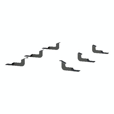 DISCONTINUED - ARIES 4515 Mounting Brackets for 6" Oval Side Bars
