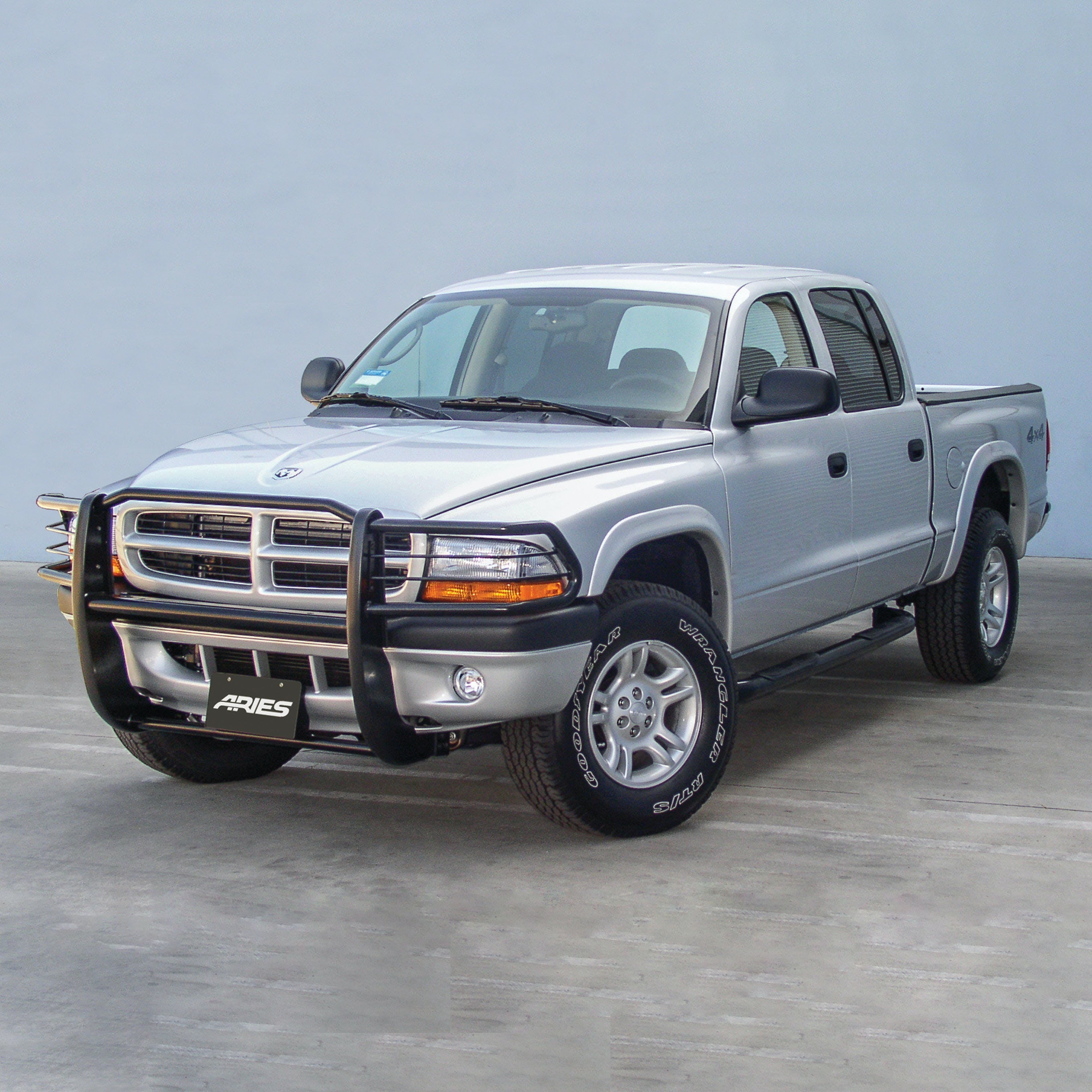 ARIES 5041 Black Steel Grille Guard, Select Dodge Dakota, Durango