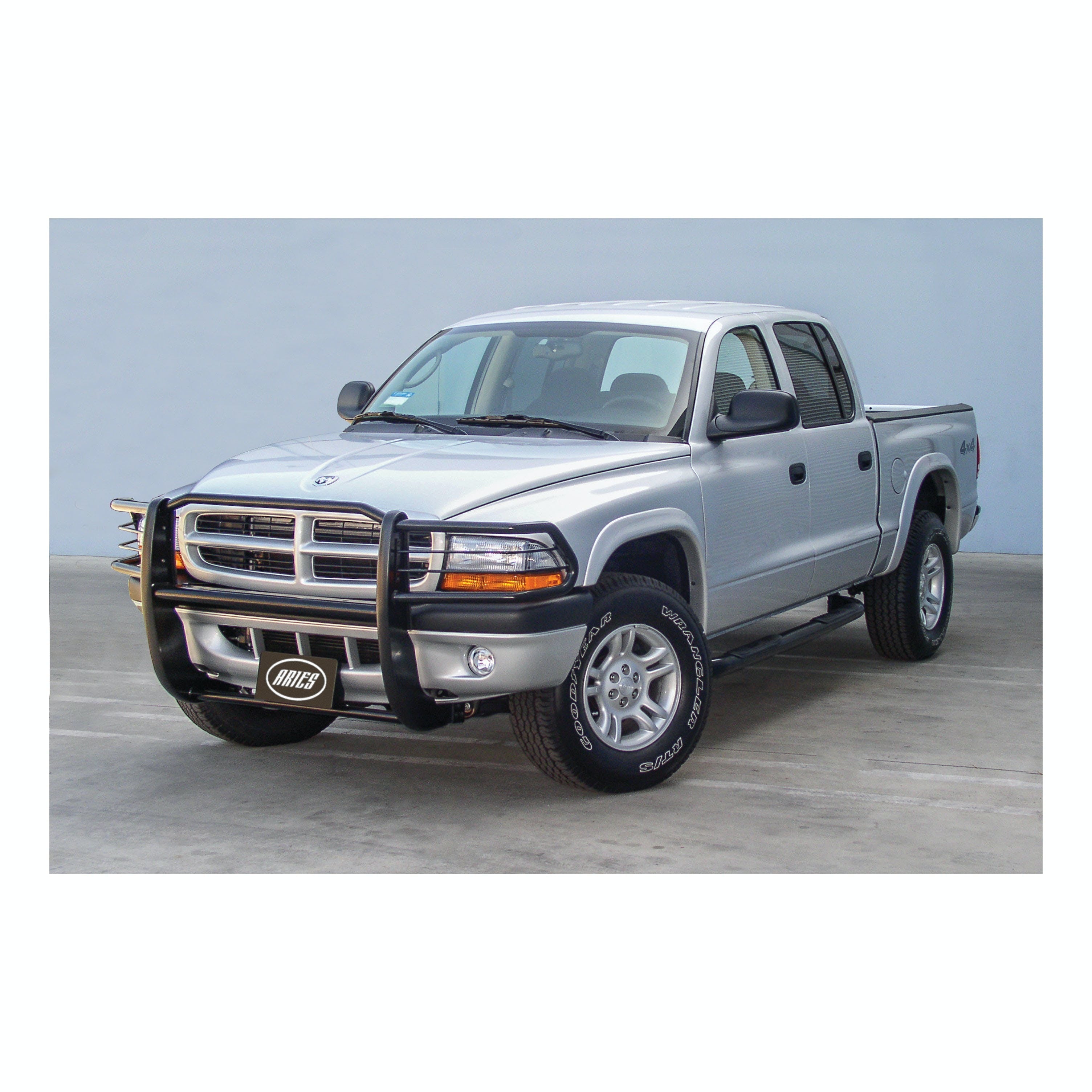 ARIES 5041 Black Steel Grille Guard, Select Dodge Dakota, Durango