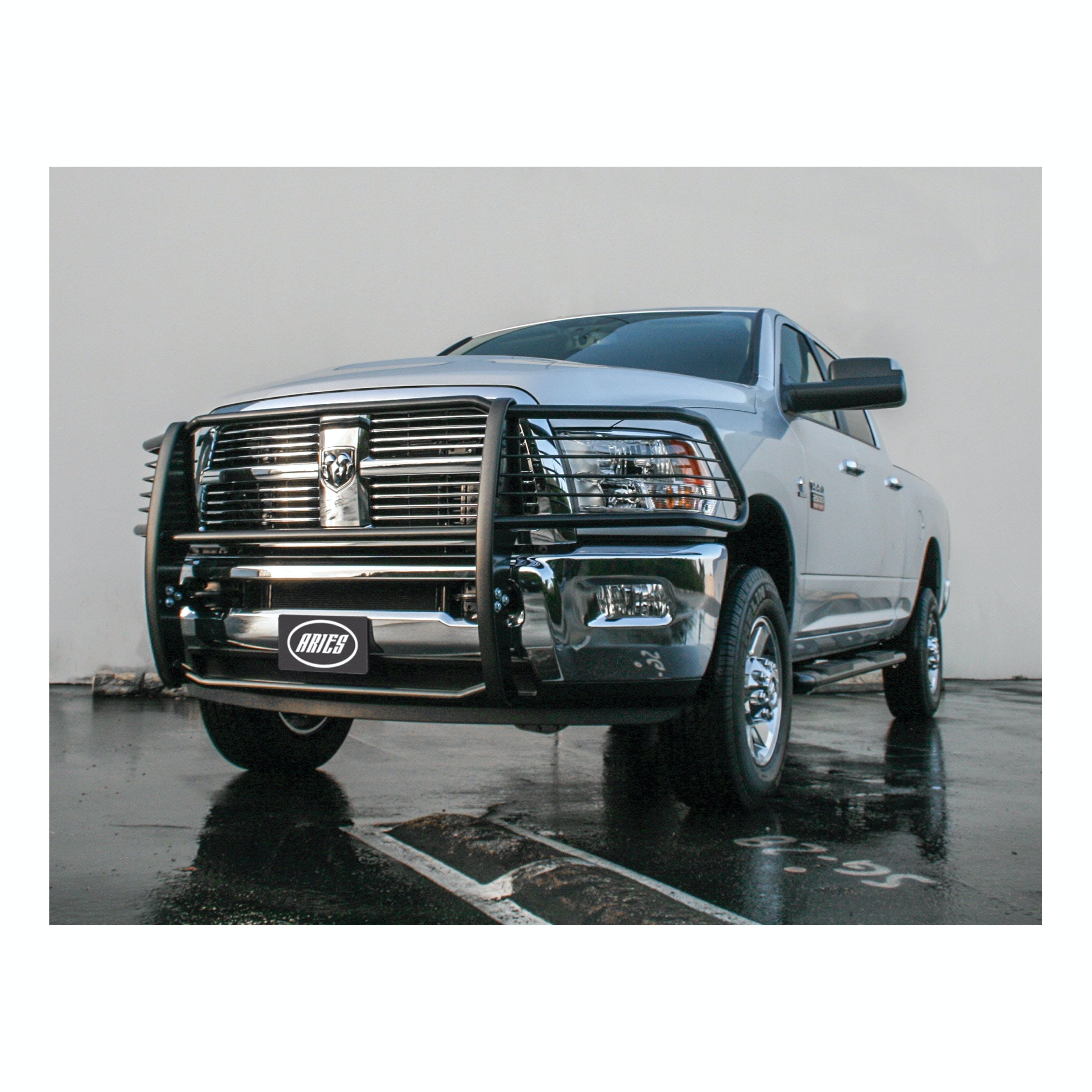ARIES 5056 Black Steel Grille Guard, Select Dodge, Ram 2500, 3500