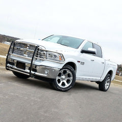 ARIES 5058-2 Polished Stainless Grille Guard, Select Dodge, Ram 1500