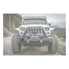 ARIES 55-0000 Jeep Bumper License Plate Bracket