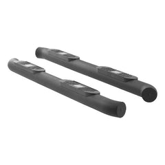 ARIES AL232009 Big Step 4" Black Aluminum Round Side Bars, Select Toyota Tacoma