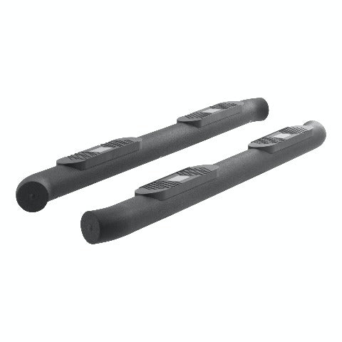 ARIES AL232009 Big Step 4" Black Aluminum Round Side Bars, Select Toyota Tacoma