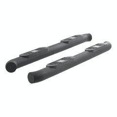 ARIES AL232009 Big Step 4" Black Aluminum Round Side Bars, Select Toyota Tacoma
