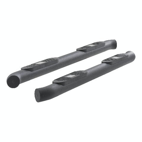ARIES AL232013 Big Step 4" Black Aluminum Round Side Bars, Select Toyota Tundra