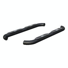 ARIES AL235040 Big Step 4" Black Aluminum Round Side Bars, Select Dodge, Ram 1500