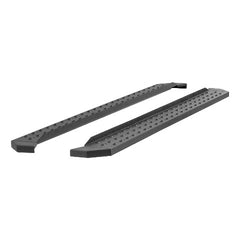 ARIES C2891 RidgeStep 6-1/2" x 91" Black Steel Running Boards (No Brackets)