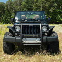 ARIES P1050 Pro Series Black Steel Grille Guard, Select Jeep Wrangler JK